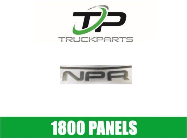 FRONT PANEL DECAL "NPR"