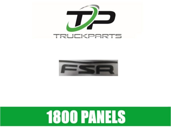 FRONT PANEL DECAL "FSR"