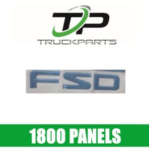 FRONT PANEL DECAL "FSD"