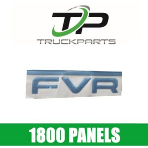 FRONT PANEL DECAL "FVR"