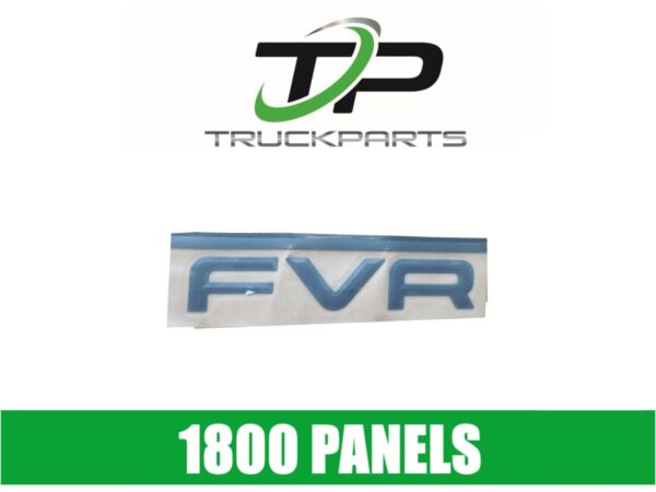 FRONT PANEL DECAL "FVR"