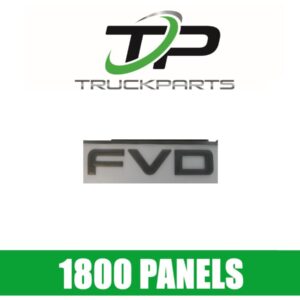 FRONT PANEL DECAL "FVD"