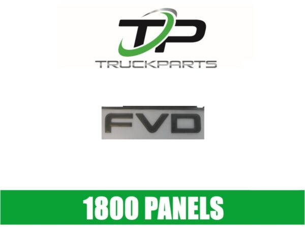 FRONT PANEL DECAL "FVD"