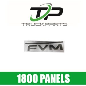 FRONT PANEL DECAL "FVM"