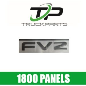 FRONT PANEL DECAL "FVZ"