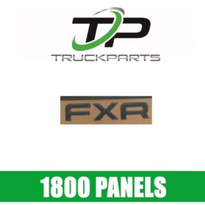 FRONT PANEL DECAL "FXR"