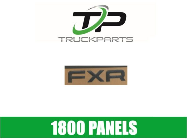 FRONT PANEL DECAL "FXR"