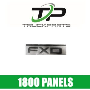 FRONT PANEL DECAL "FXR" 2016 ONWARDS