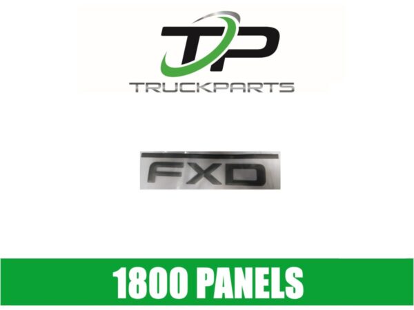FRONT PANEL DECAL "FXR" 2016 ONWARDS