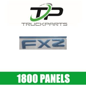 FRONT PANEL DECAL "FXZ"