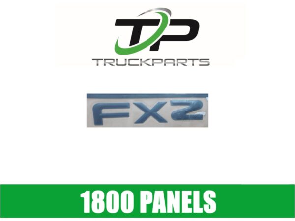 FRONT PANEL DECAL "FXZ"