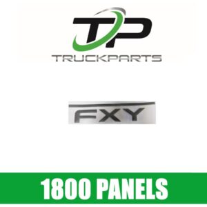FRONT PANEL DECAL "FXY"