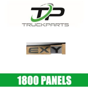 FRONT PANEL DECAL "EXY"