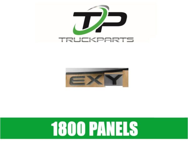 FRONT PANEL DECAL "EXY"