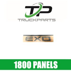 FRONT PANEL DECAL "EXD"