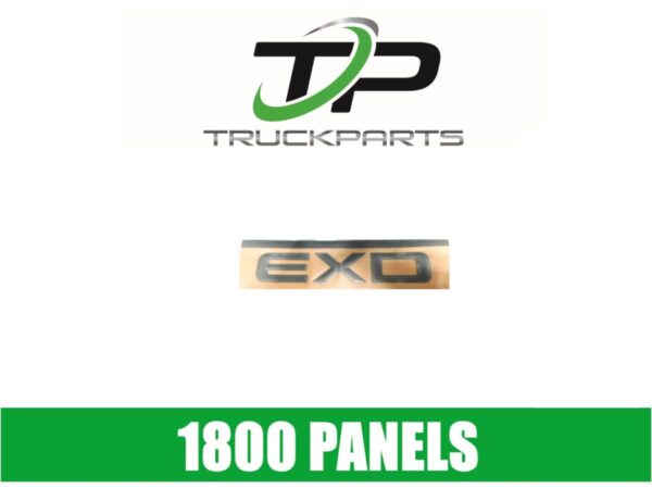 FRONT PANEL DECAL "EXD"