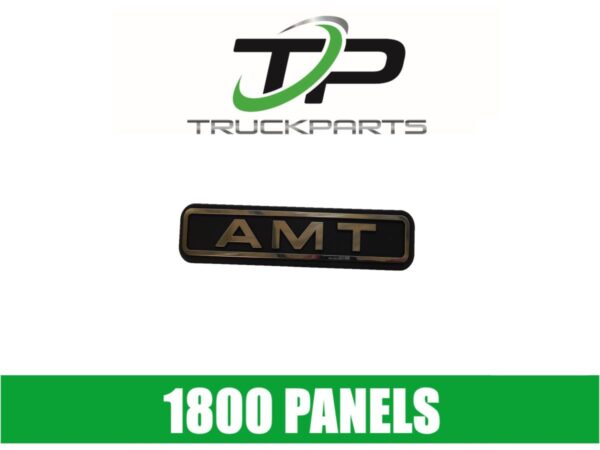 BADGE "AMT" BLACK