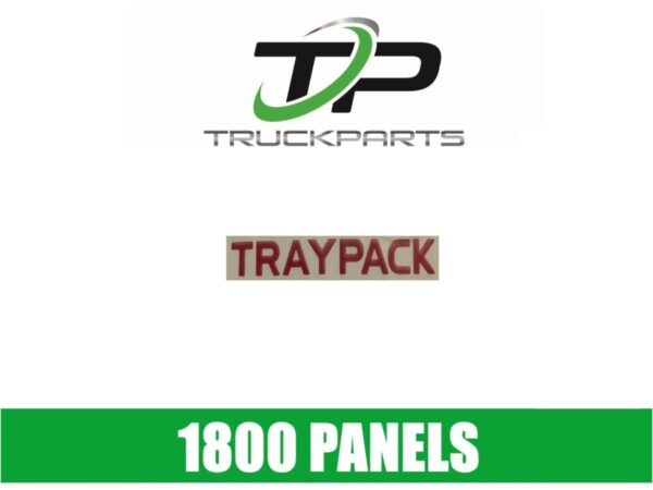 BADGE "TRAY PACK" RED