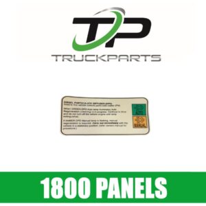 DPD INFORMATION WINDSCREEN STICKER