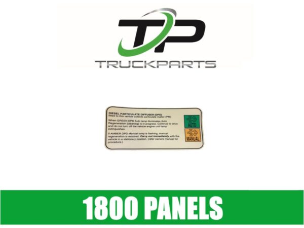 DPD INFORMATION WINDSCREEN STICKER