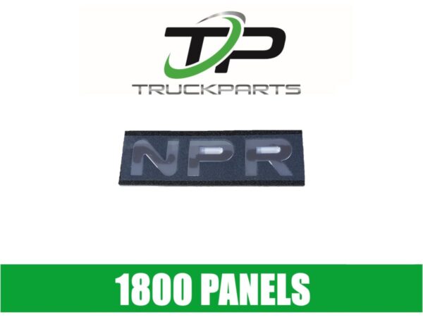 FRONT PANEL BADGE "NPR"