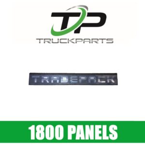 FRONT PANEL BADGE "TRADEPACK"