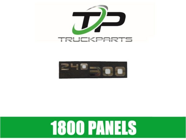 FRONT PANEL BADGE "TRAYPACK"