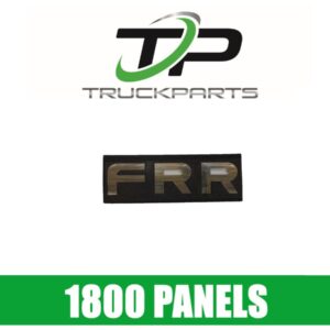 FRONT PANEL BADGE "FRR"