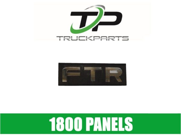 FRONT PANEL BADGE "FTR"