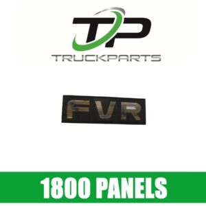 FRONT PANEL BADGE "FVR"