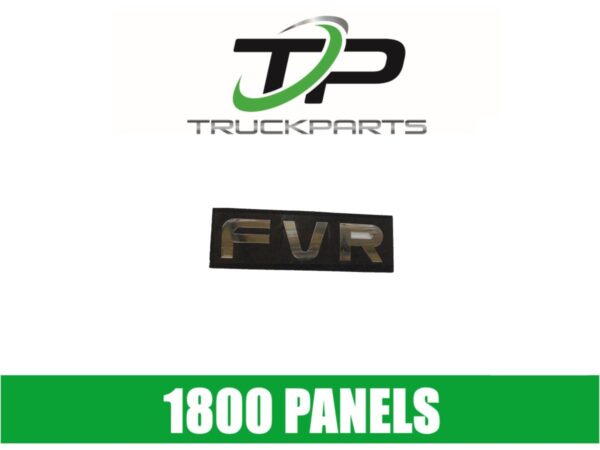 FRONT PANEL BADGE "FVR"