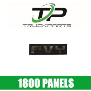 FRONT PANEL BADGE "FVY"