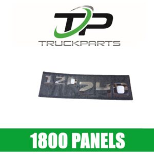 DOOR BADGE "120/240" CHROME