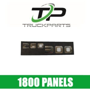 DOOR BADGE "260/300" CHROME