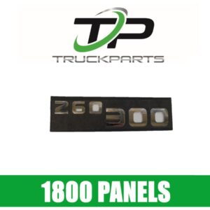 DOOR BADGE "110/240" CHROME
