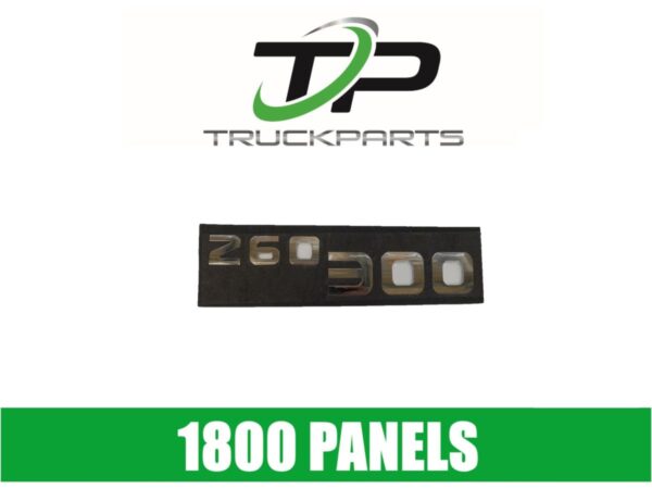 DOOR BADGE "110/240" CHROME