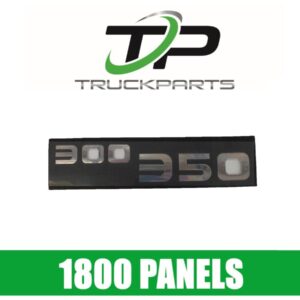 DOOR BADGE "300/350" CHROME